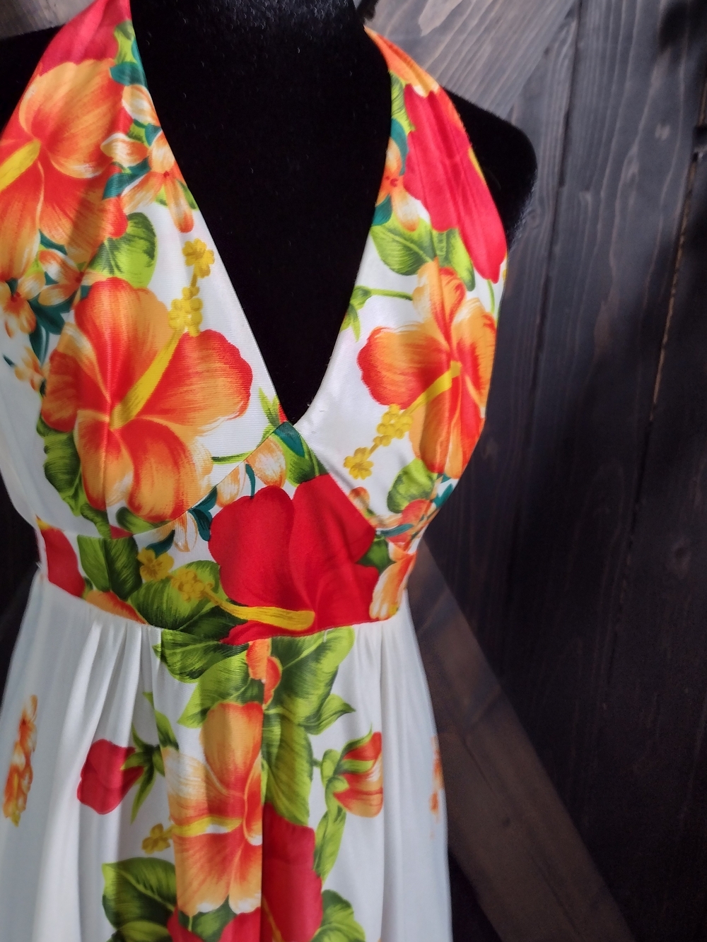 Kakilau Hawaiian Maxi Dress Size 0-4 XXS - Picture 3 of 14